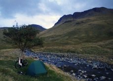 Camp for the night in Ennerdale